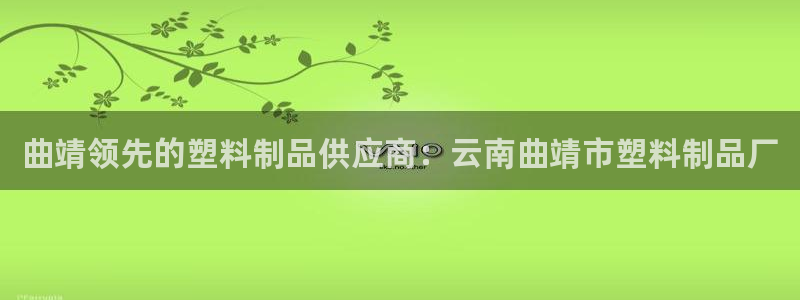 太陽集團(tuán)網(wǎng)站入口官網(wǎng)首頁：曲靖領(lǐng)先的塑料制品供應(yīng)商：云南曲靖